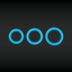 firefly Cockring Fluo Firefly Bleu